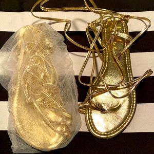 Woman’s gladiator sandals